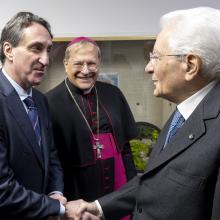 Menico Rizzi incontra il Capo dello Stato Mattarella